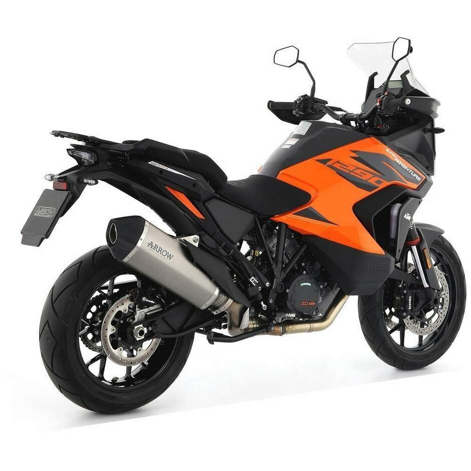 Arrow Sonora Titanium Exhaust with Carby End Cap KTM 1290 Super Adventure S / R