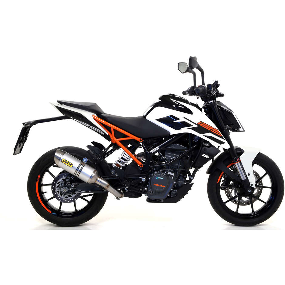 Arrow Thunder aluminum exhaust for KTM RC 125 / 390 (17-20); DUKE 125 / 390 (17-20)
