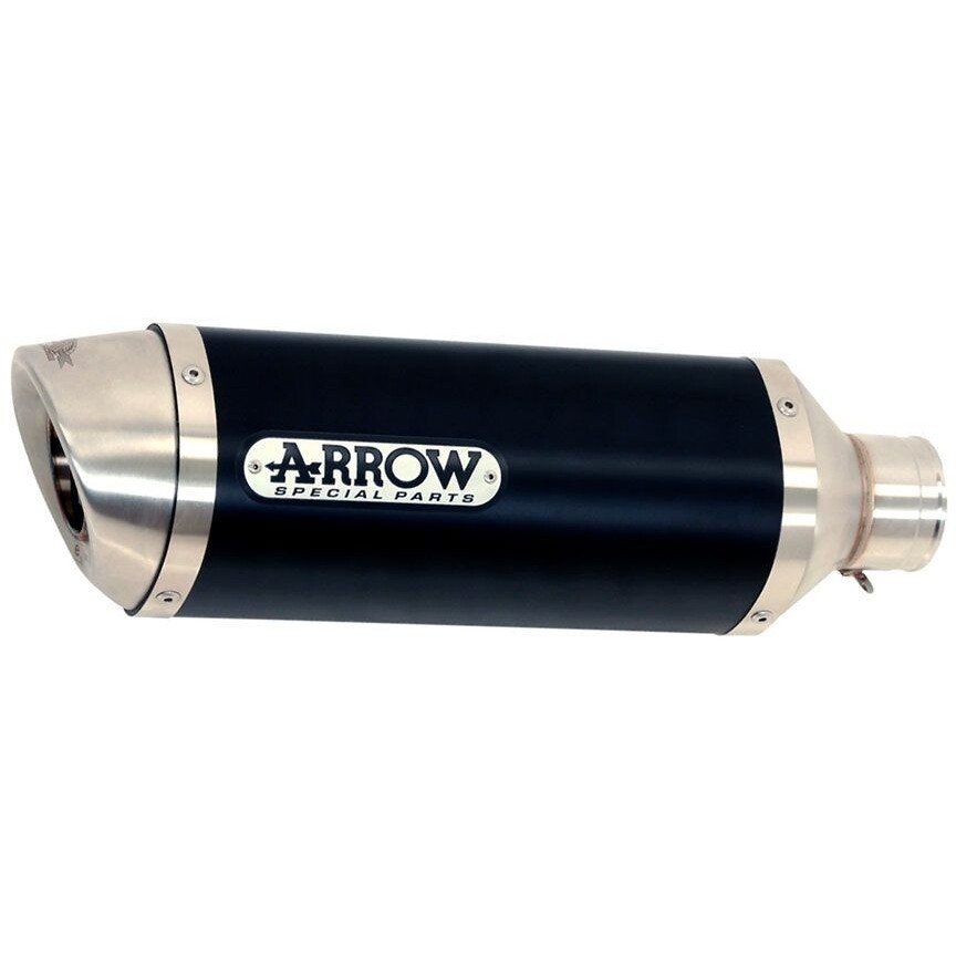 Arrow Thunder Dark Aluminum Exhaust Muffler for Yamaha MT-09 (13-20) / TRACER 900 (15-20) / TRACER 900 GT (18-20)