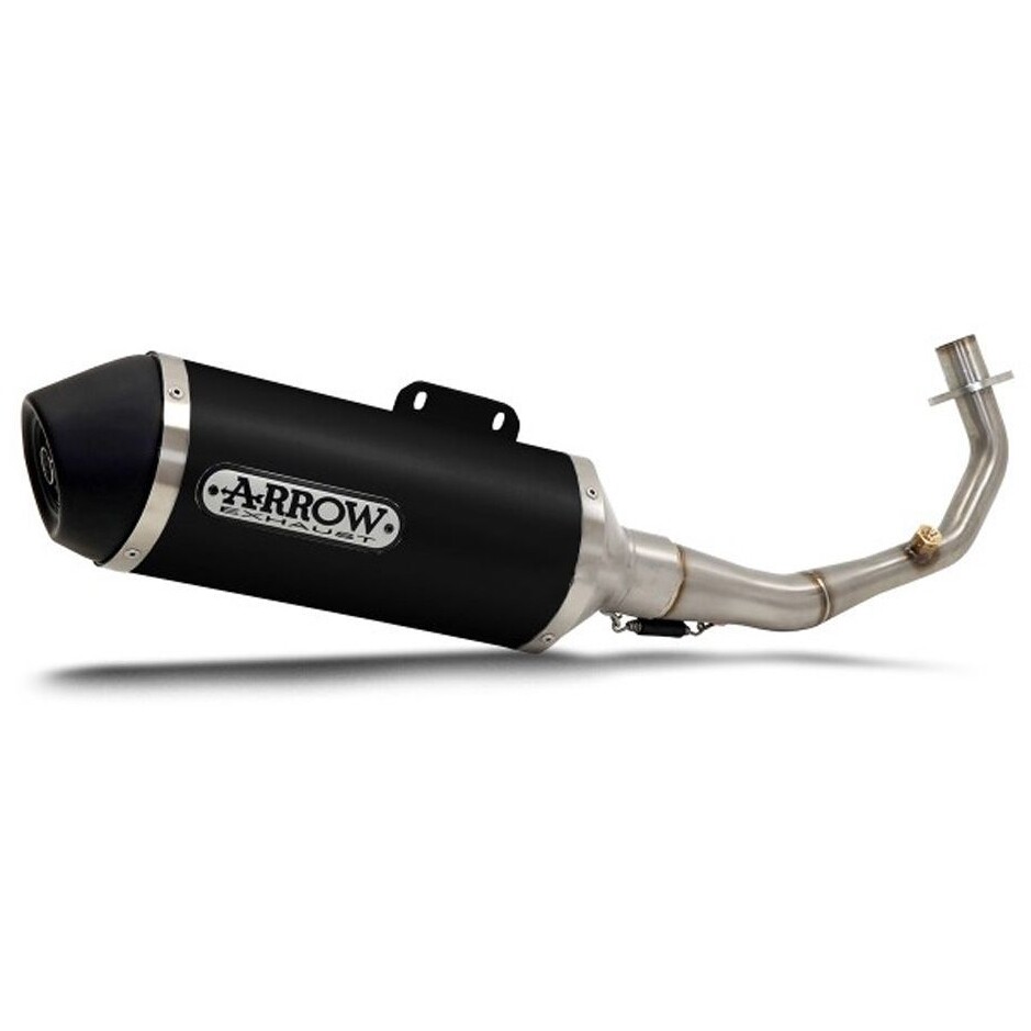 Arrow Urban Dark Aluminum Exhaust with Dark End Cap for Honda SH 125i 2020-2023