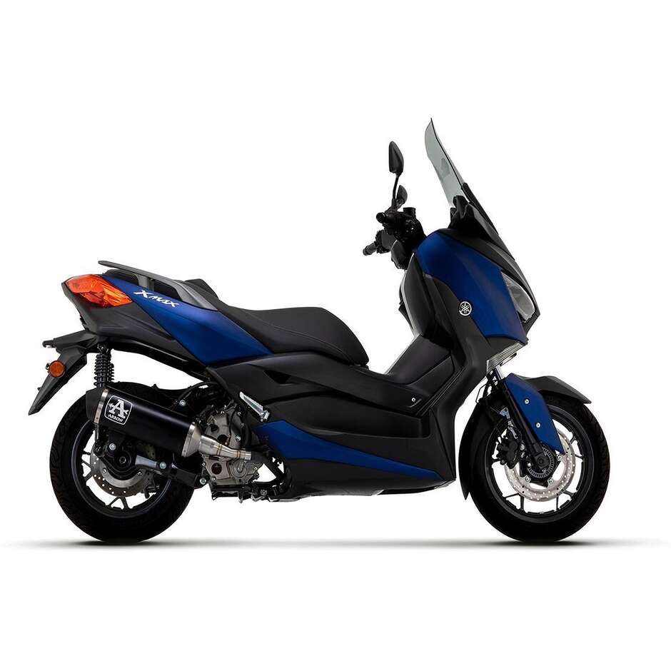 Arrow Urban Dark Auspuff mit dunkler Endkappe Yamaha X-Max 300