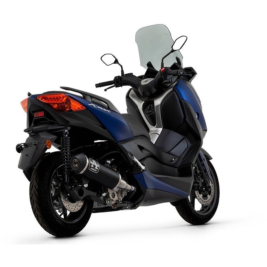 Arrow Urban Dark Exhaust with Dark End Cap Yamaha X-Max 300