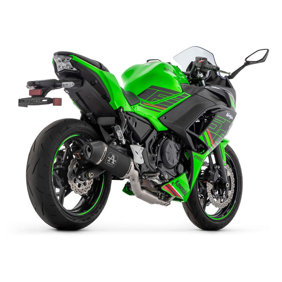 Arrow Veloce Titan-Auspuffschalldämpfer für Kawasaki NINJA 650 / Z 650 (24-25)