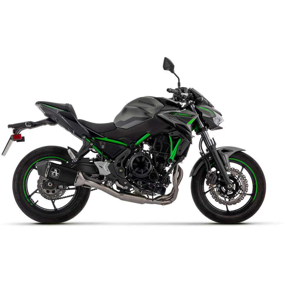 Arrow Veloce Titan-Auspuffschalldämpfer für Kawasaki NINJA 650 / Z 650 (24-25)