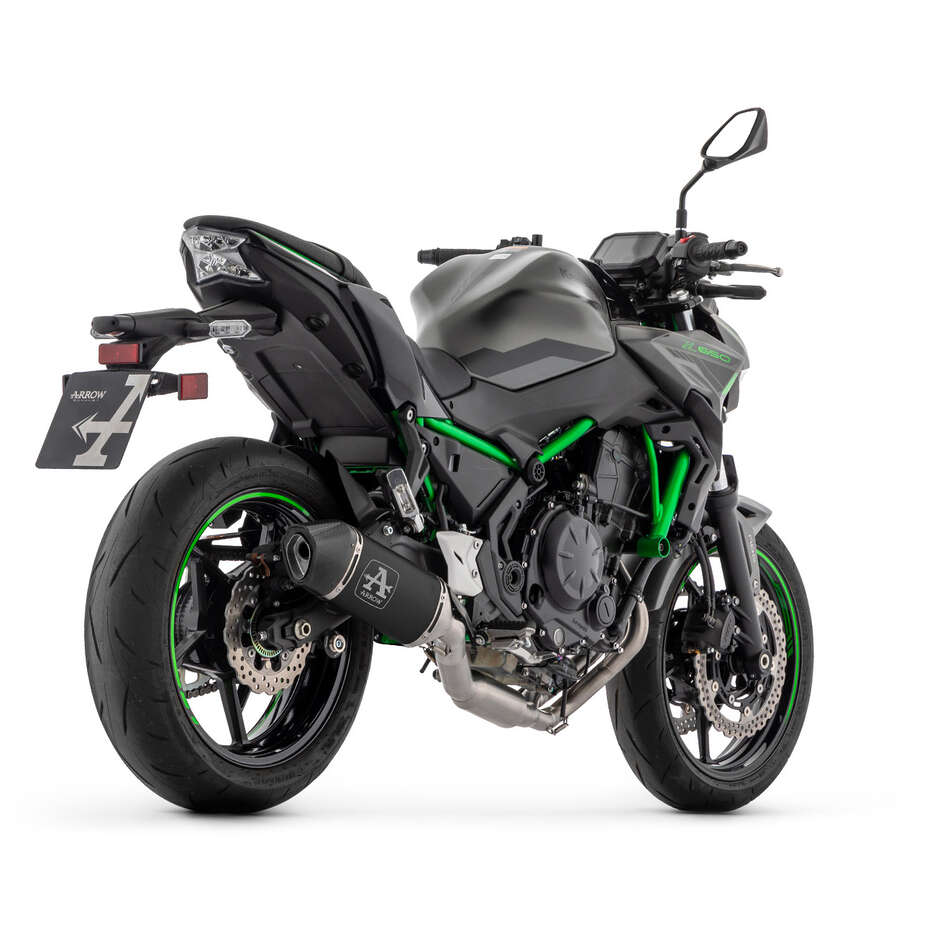 Arrow Veloce Titan-Auspuffschalldämpfer für Kawasaki NINJA 650 / Z 650 (24-25)
