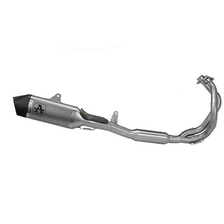 Arrow Veloce Titan-Auspuffschalldämpfer für Kawasaki NINJA 650 / Z 650 (24-25)