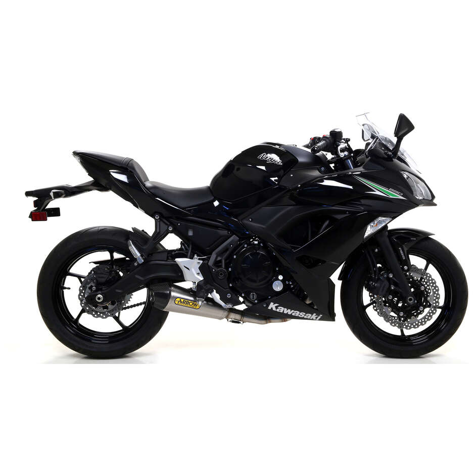 Arrow X-Kone Exhaust for Kawasaki Z 650 (17-19); Ninja 650 (17-20); Versys (17-23)