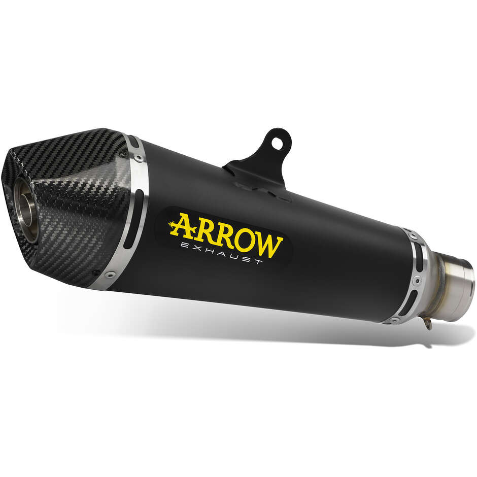 Arrow X-Kone Nichrom Dark Exhaust Muffler for Yamaha MT-07 (14-20) / TRACER 700 (16-19) / TRACER 7 (20-24)