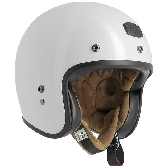 Astone BELLAIR White Vintage Motorcycle Helmet