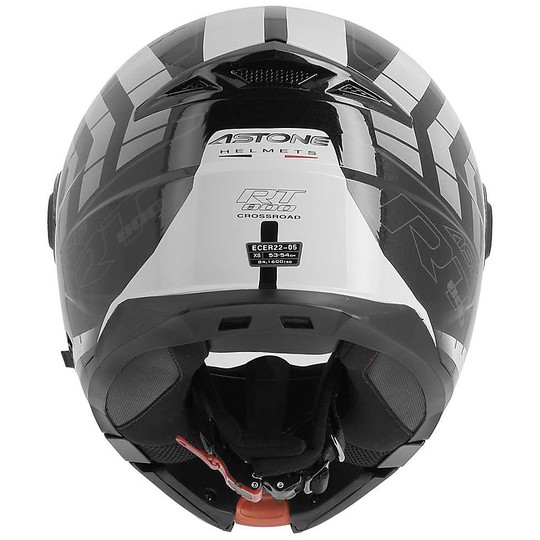 Astone RT800 Crossroad Modular Motorcycle Helmet Black Anthracite