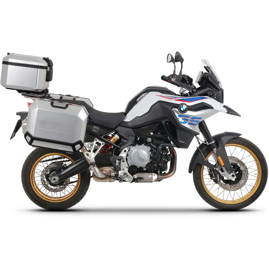 Attacchi per Valigie Laterali Shad 4p System Specifici per BMW F750GS/F850GS (2018-24) - F850GS ADVENTURE (2019-24); F800 GS (24-25); F900 GS ADV (24-25)