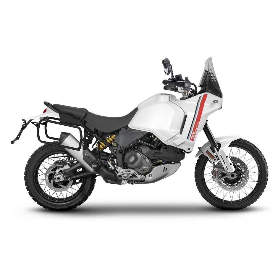 Attacchi per Valigie Laterali Shad 4p System Specifici per Ducati DESERT X 937 (2022-23); DESERT X RALLY (2024)