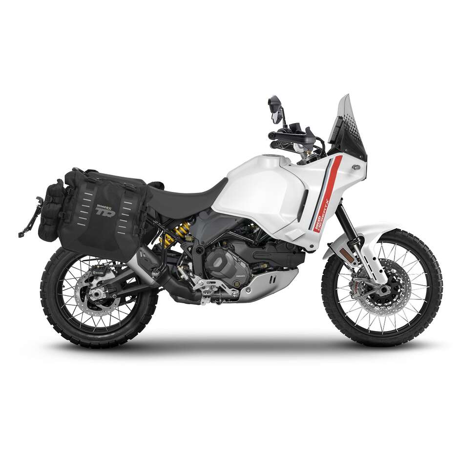 Attacchi per Valigie Laterali Shad 4p System Specifici per Ducati DESERT X 937 (2022-23); DESERT X RALLY (2024)