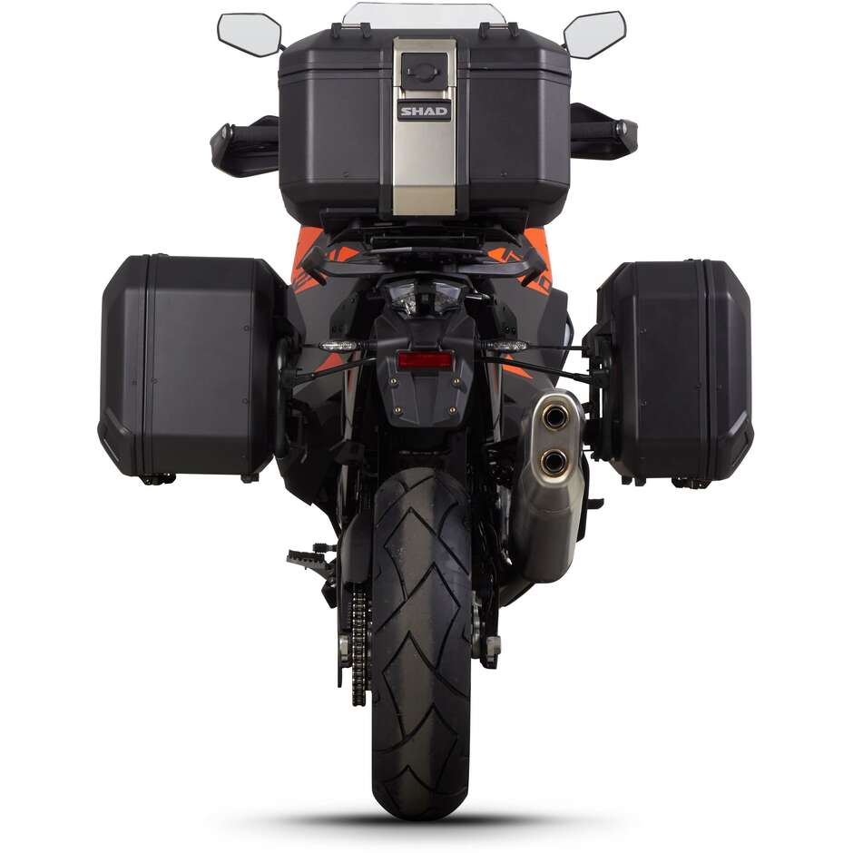 Attacchi per Valigie Laterali Shad 4p System Specifici per KTM 1290 SUPER ADVENTURE S/R/T (2021-26); 1390 SUPER ADV R/S/EVO (2026)