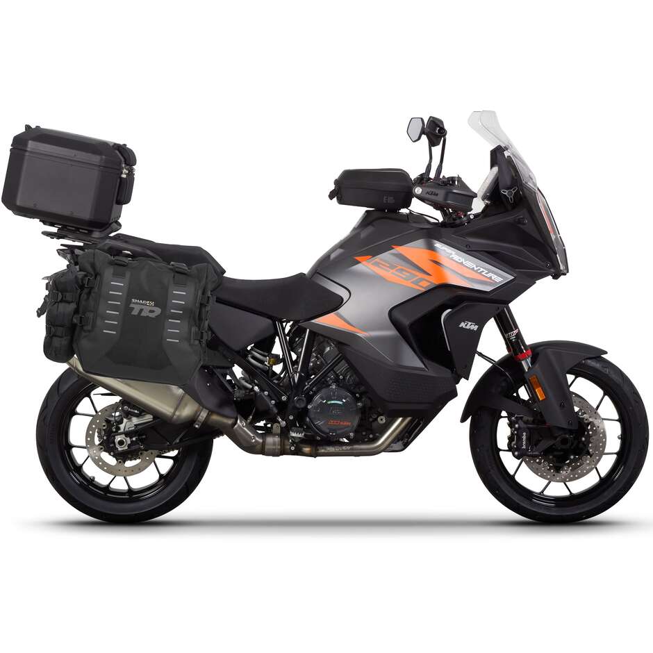 Attacchi per Valigie Laterali Shad 4p System Specifici per KTM 1290 SUPER ADVENTURE S/R/T (2021-26); 1390 SUPER ADV R/S/EVO (2026)