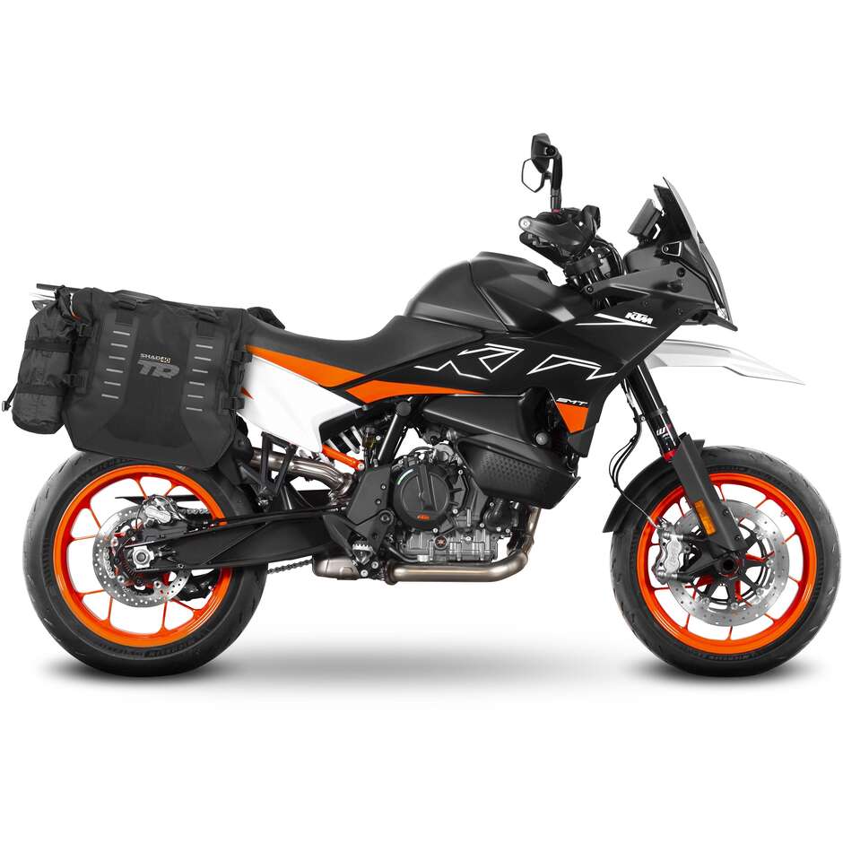 Attacchi per Valigie Laterali Shad 4p System Specifici per KTM 790 ADV / R (2019-20)(23-25); 890 ADV/L/R/RALLY (21-25); 890 SMT (24-25); HUSQVARNA NORDEN 901 (22-25)