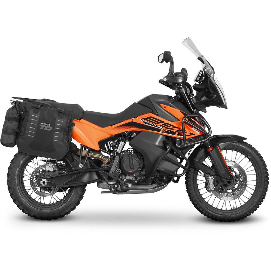 Attacchi per Valigie Laterali Shad 4p System Specifici per KTM 790 ADV / R (2019-20)(23-25); 890 ADV/L/R/RALLY (21-25); 890 SMT (24-25); HUSQVARNA NORDEN 901 (22-25)