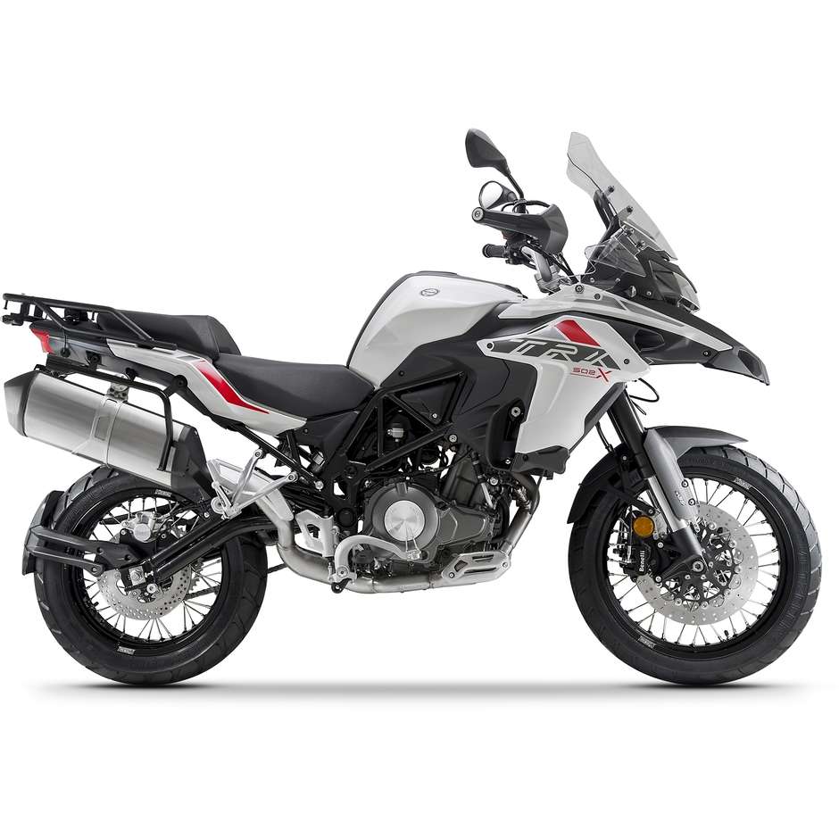 Attacchi Specifici per Valigie Laterali SHAD 3p System per BENELLI TRK 502X (2018-26); QJ MOTOR SRT 700 X (23-26)