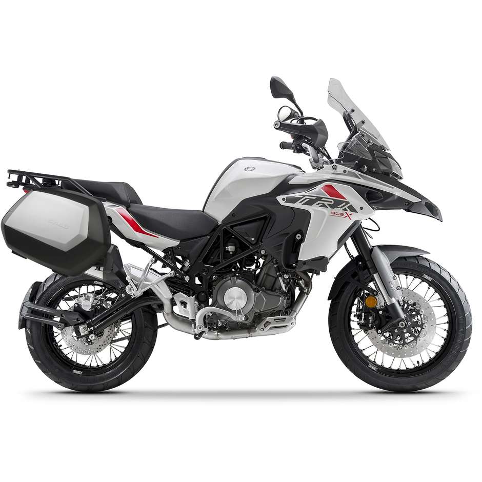 Attacchi Specifici per Valigie Laterali SHAD 3p System per BENELLI TRK 502X (2018-26); QJ MOTOR SRT 700 X (23-26)