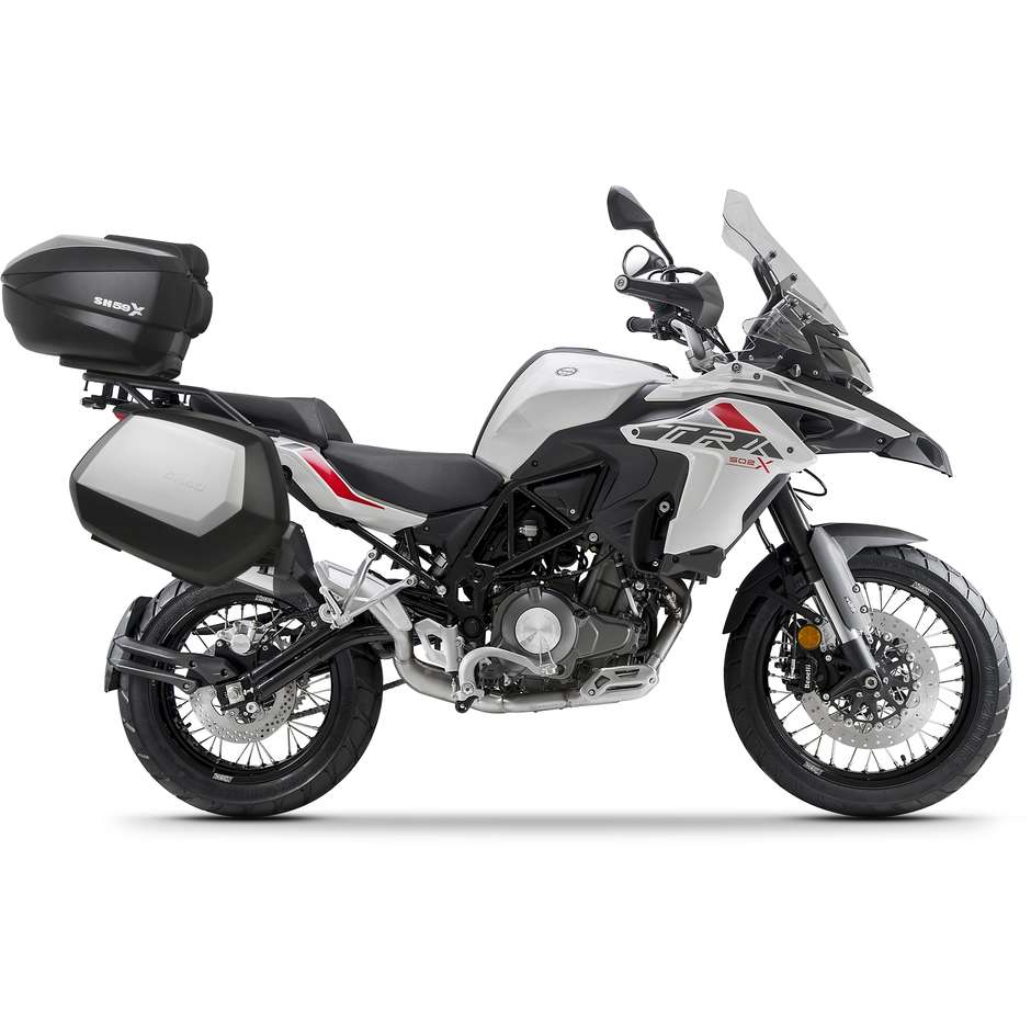 Attacchi Specifici per Valigie Laterali SHAD 3p System per BENELLI TRK 502X (2018-26); QJ MOTOR SRT 700 X (23-26)