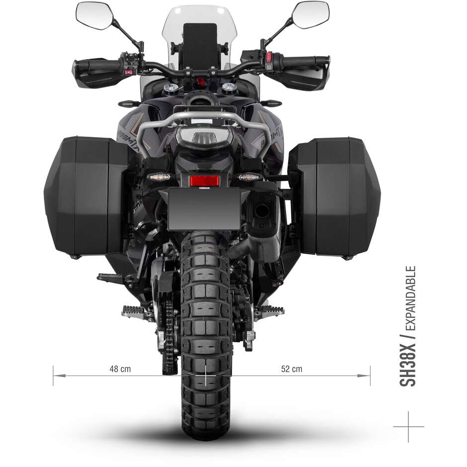 Attacchi Specifici per Valigie Laterali SHAD 3p System per CF MOTO 800 MTX (2025)