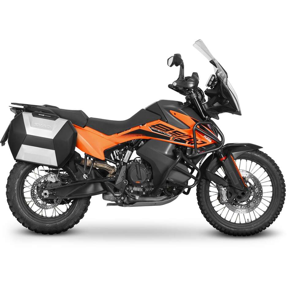 Attacchi Specifici per Valigie Laterali SHAD 3p System per KTM 790 Adv / 790 R(19-20)(23-24); 890 Adv L/R/Rally (2021-23); Husqvarna Norden 901 (2022-23)