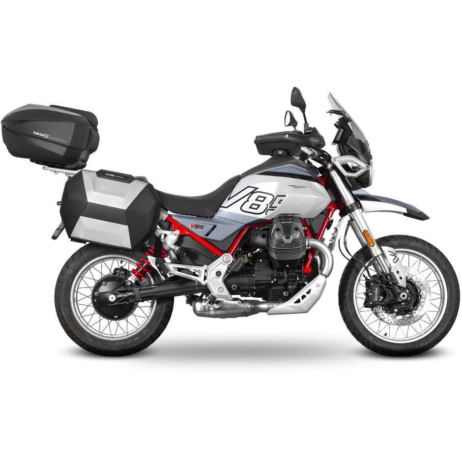 Attacchi Specifici per Valigie Laterali SHAD 3p System per MOTO GUZZI V85 TT/ V85 TT TRAVEL (2024-25)