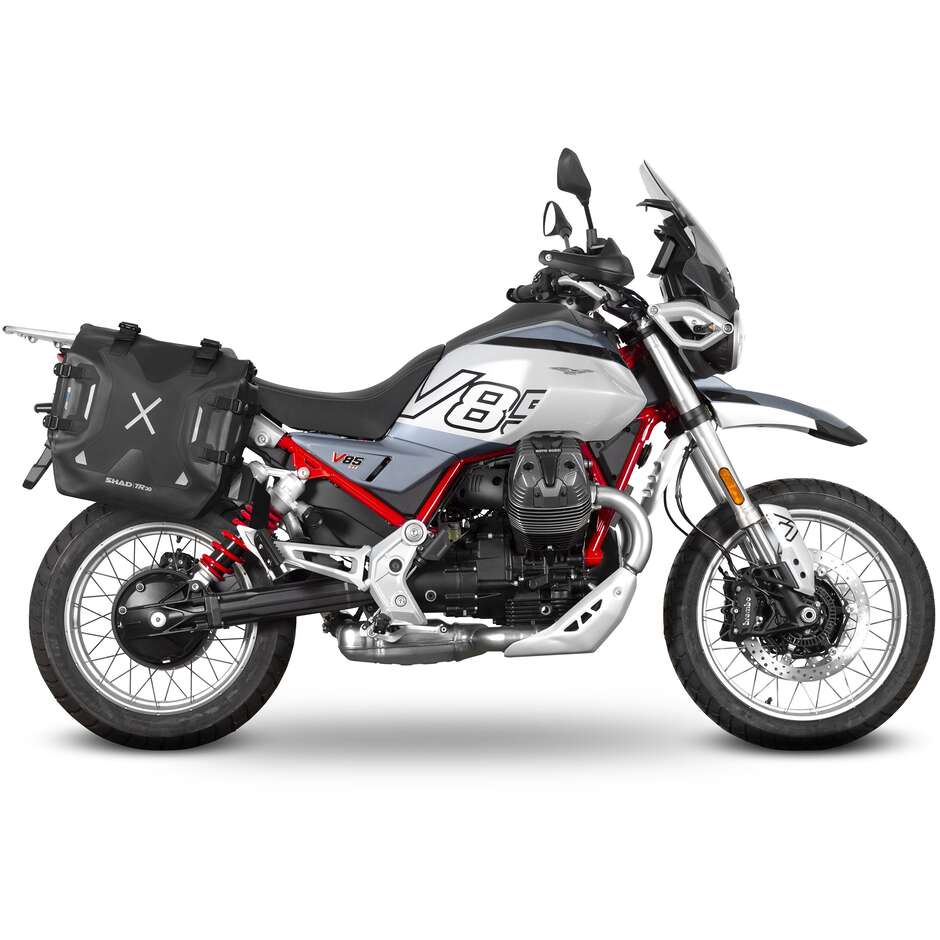 Attacchi Specifici per Valigie Laterali SHAD 3p System per MOTO GUZZI V85 TT/ V85 TT TRAVEL (2024-25)