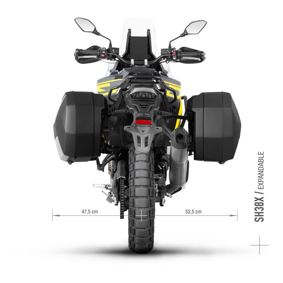 Attacchi Specifici per Valigie Laterali SHAD 3p System per VOGE DS800 RALLY (2025)