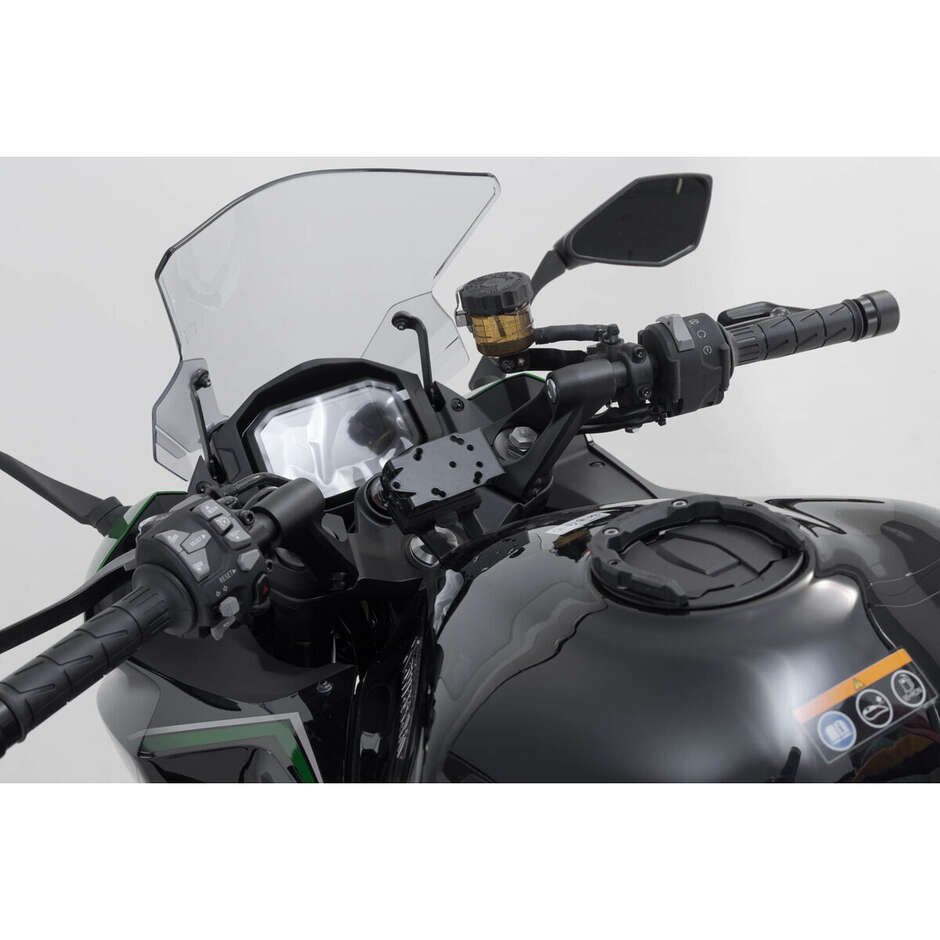 Attacco GPS Per Mmanubrio Sw-Motech GPS.08.646.10300/B Kawasaki Z1000SX/ Ninja 1000SX/1100SX/SE