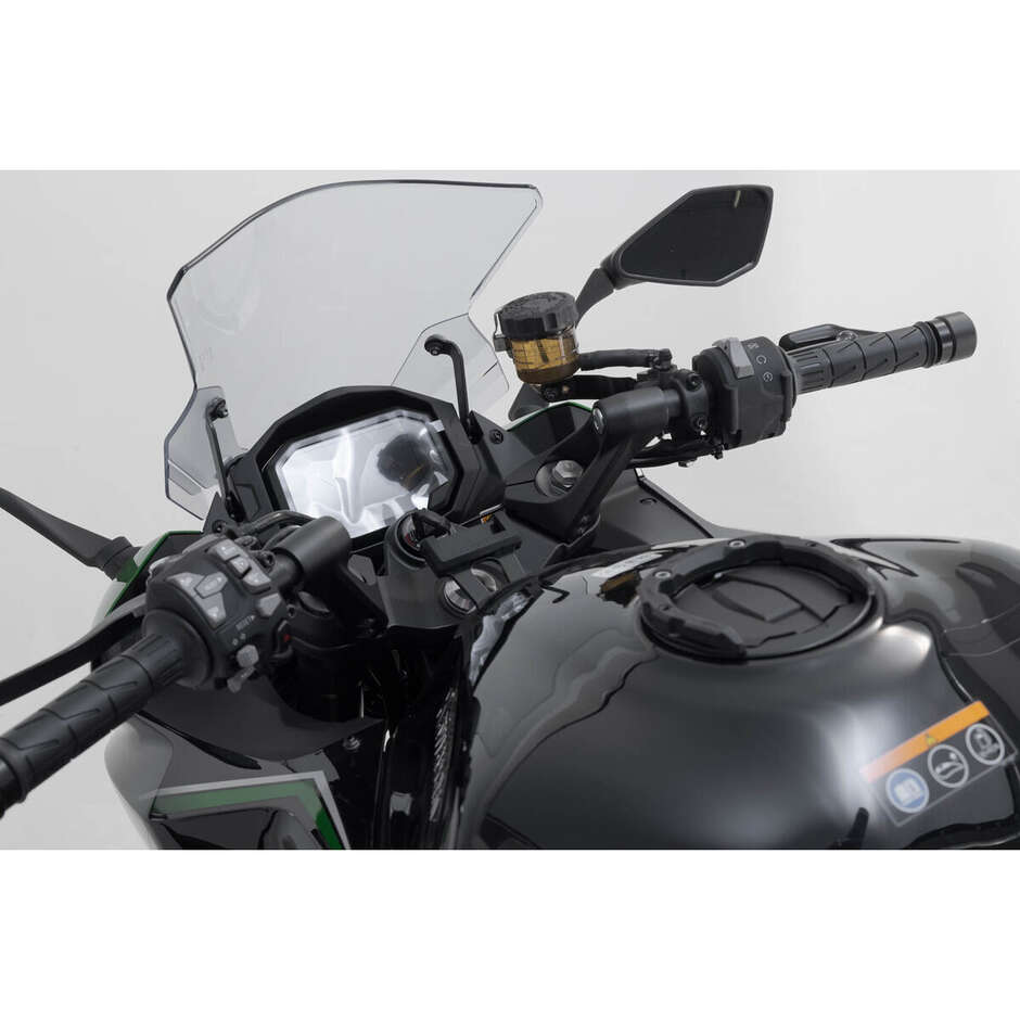 Attacco GPS Per Mmanubrio Sw-Motech GPS.08.646.10300/B Kawasaki Z1000SX/ Ninja 1000SX/1100SX/SE