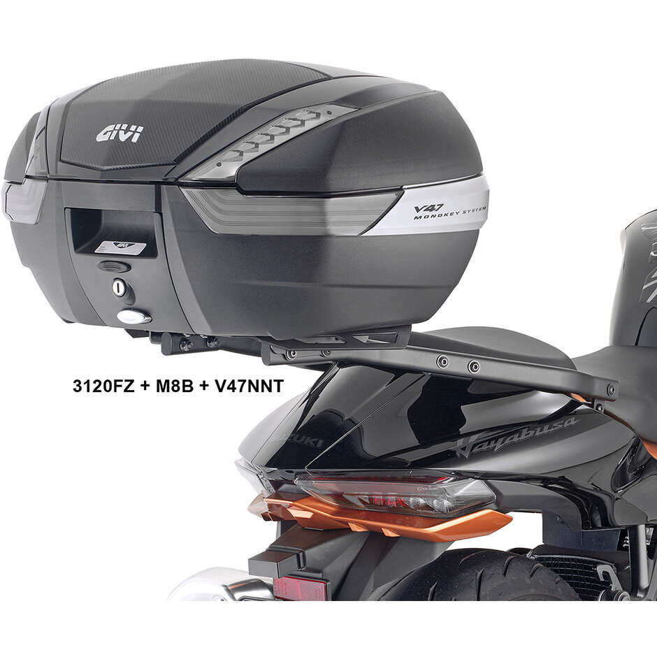 Attacco Posteriore Bauletto Monokey o Monolock Givi 3120FZ Per SUZUKI 1300 Hayabusa (21 > 24)