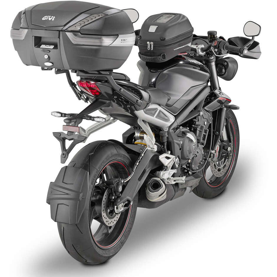 Attacco Posteriore Bauletto Monokey o Monolock Givi 6412FZ Per TRIUMPH Street Triple 765 (17 > 20)