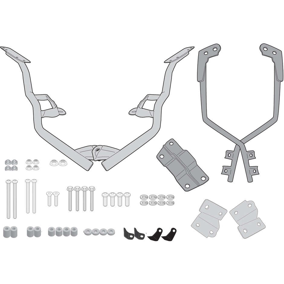 Attacco Posteriore Bauletto Monokey o Monolock Givi SR2147 Per YAMAHA T-MAX 560 (20 > 21)