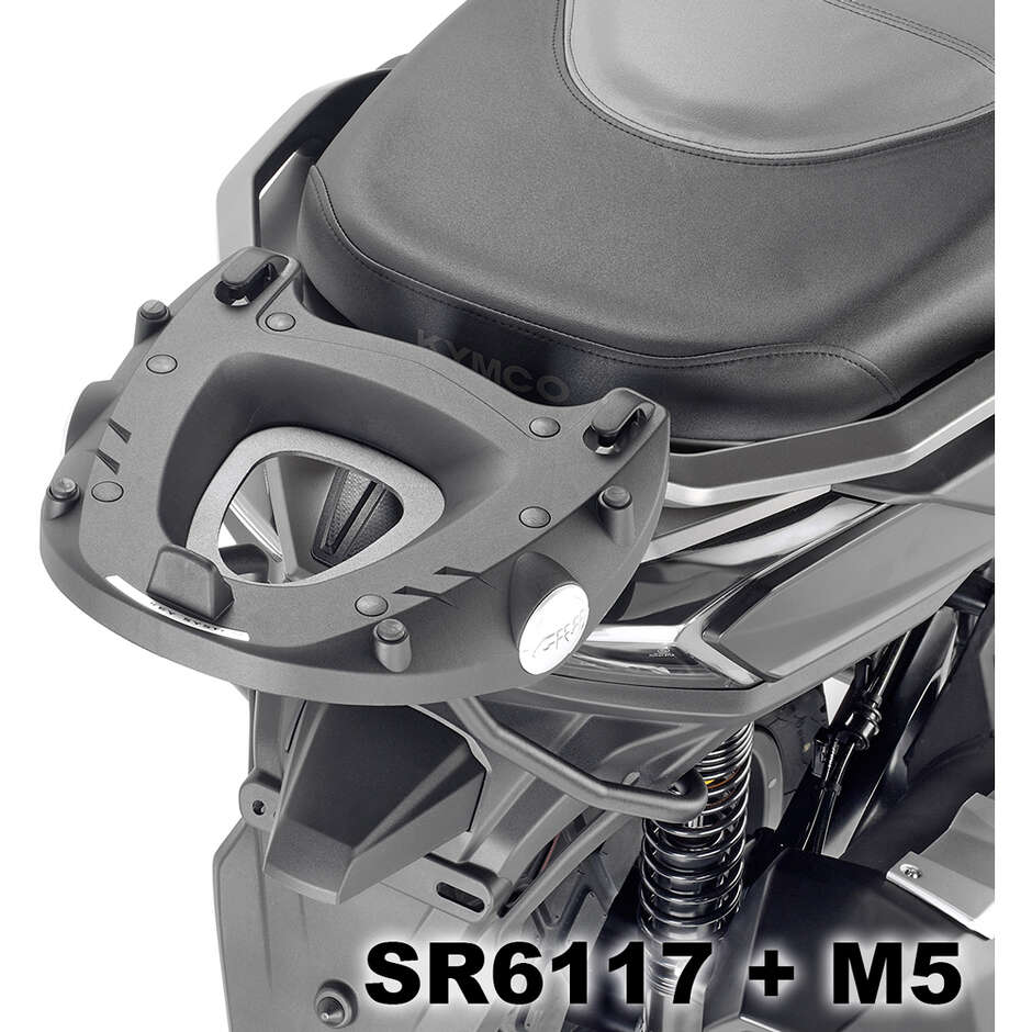Attacco Posteriore Bauletto Monokey o Monolock Givi SR6117 Per KYMCO DTX 360 125-300-350 (21 > 24)