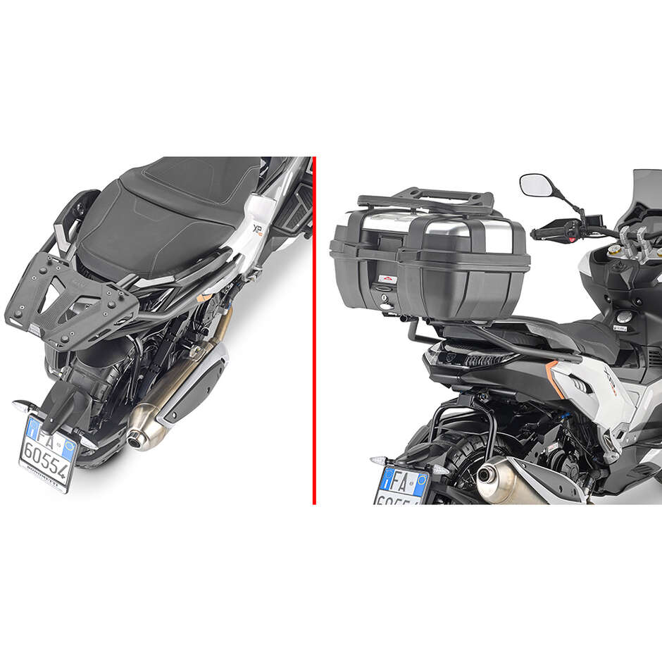 Attacco Posteriore Bauletto Monokey o Monolock Givi SR8102 Per PEUGEOT XP400 GT / XP400 Allure (23)