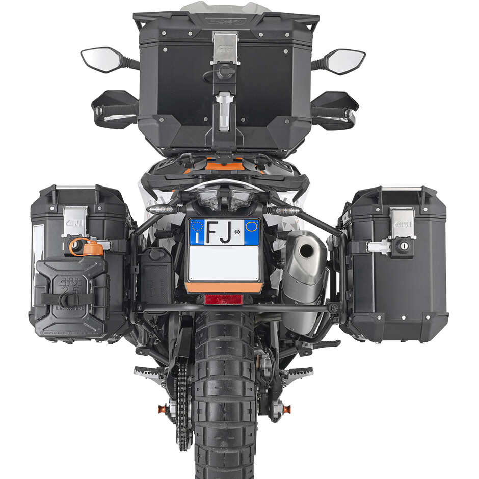 Attacco Posteriore Bauletto Monokey o Monolock Givi SR9430 Per HUSQVARNA Norden 901 (22 > 24); KTM 790 Adventure (19 > 24) / 790 Adventure R (19 > 20); 890 Adventure (23 > 24) / 890 SMT (23 > 24)