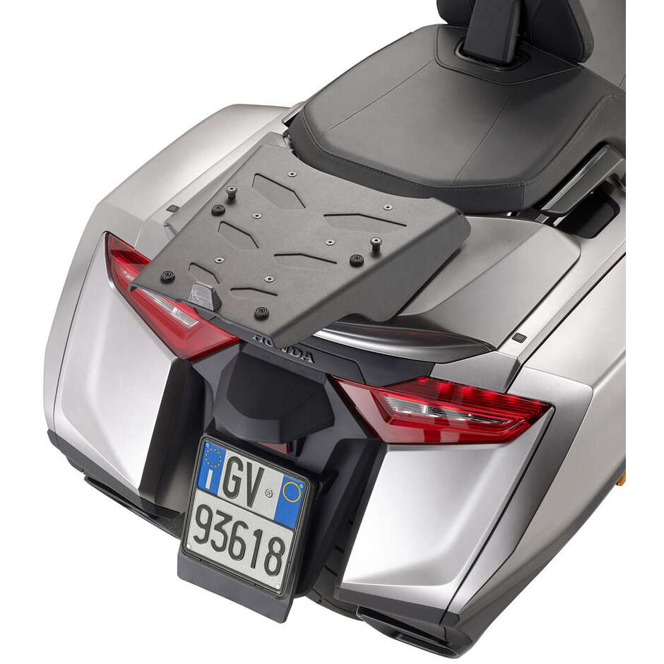 Attacco posteriore in alluminio per bauletto Monokey Givi SRA1172 Per HONDA GL 1800 Gold Wing (18 > 24)
