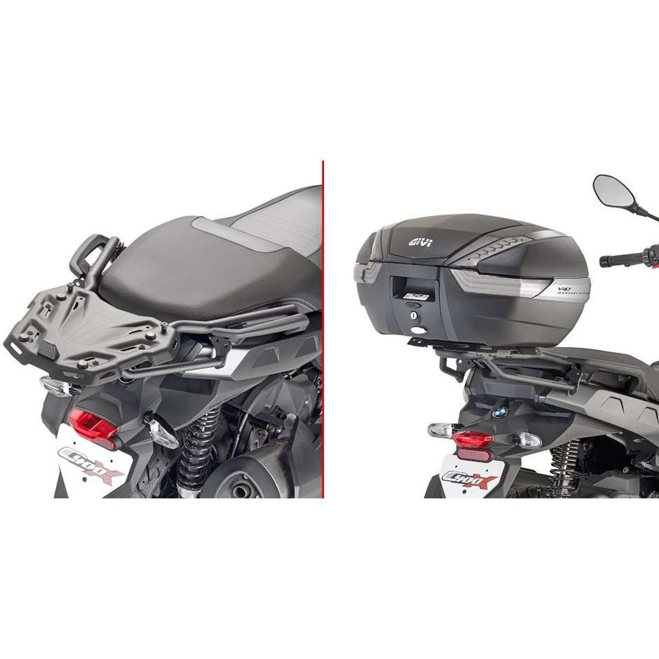 Attacco Posteriore Kappa KR5130 Per Bauletto Monokey o Molock Specifico per BMW C400 X (2019-22)