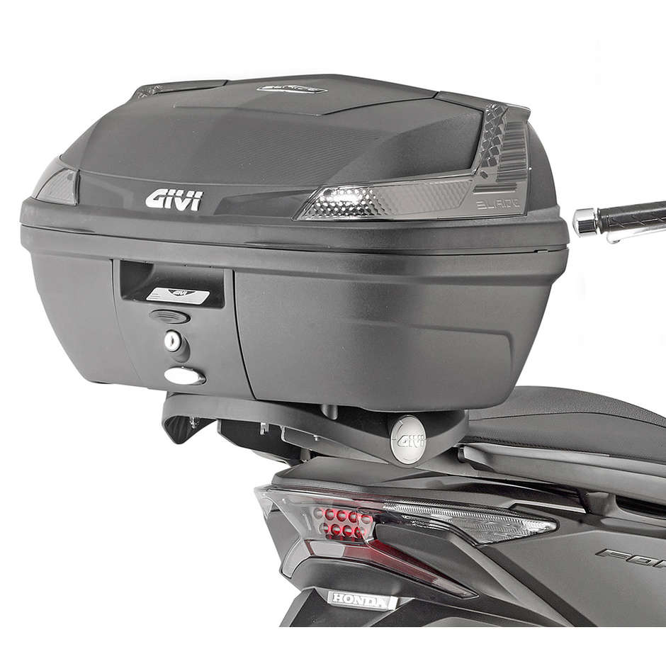 Attacco Posteriore Per Bauletto Monokey o Monolock Givi SR1166 Specifico Per Honda Forza 125 (15-20)(23-26); Forza 300 (19-20); Forza 350 (23-26); ADV 350 (22-26)