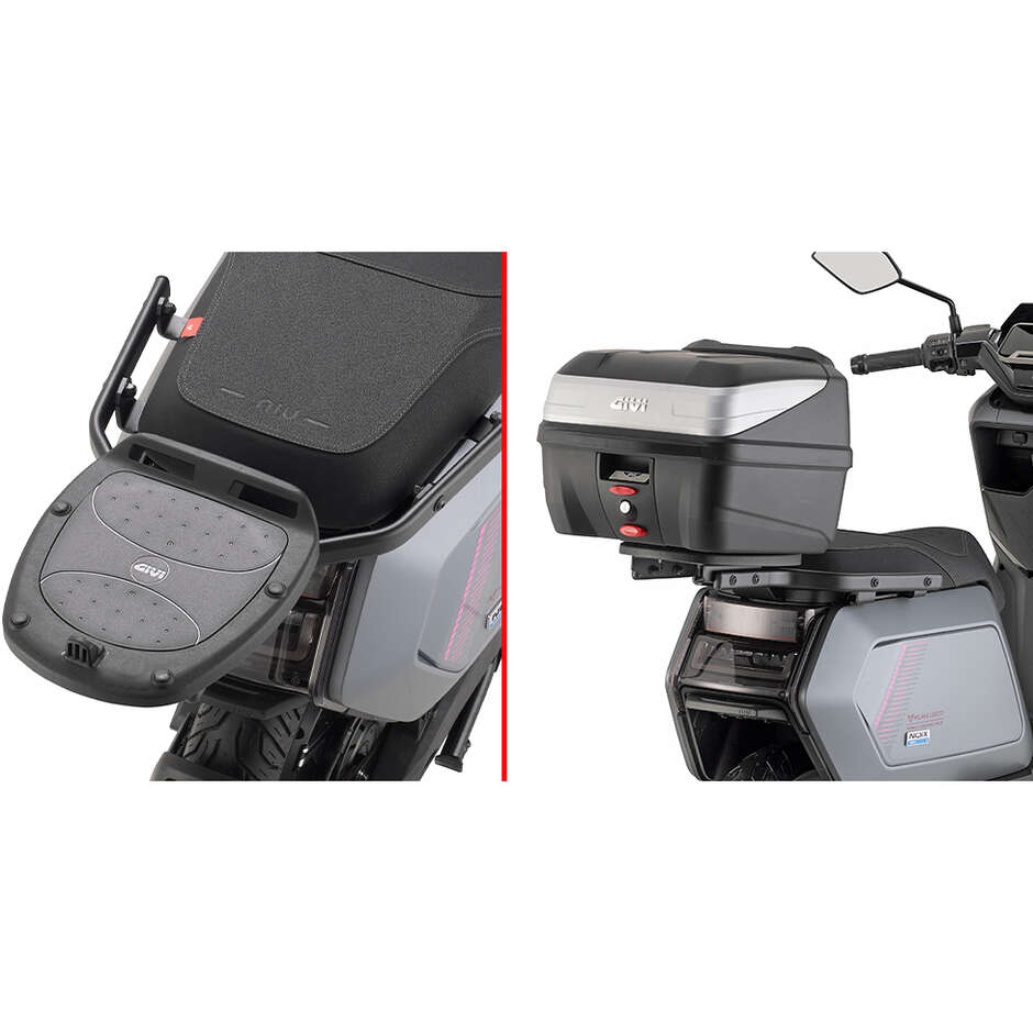 Attacco Posteriore Per Bauletto MONOKEY o MONOLOCK GIVI SR9865 Specifico Per NIU NQiX 150/300/500 (25-26)