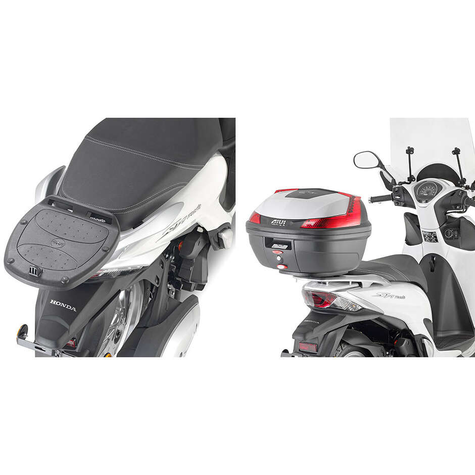 Attacco posteriore per bauletto Monolock Givi SR1125 Per HONDA SH Mode 125 (13 > 24)