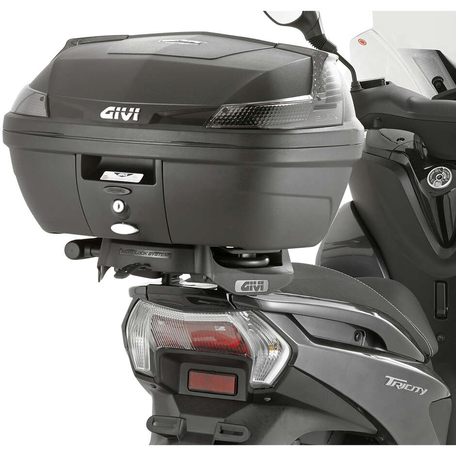 Attacco posteriore per bauletto Monolock Givi SR2120 Per MBK Tryptik 125 (14 > 17); YAMAHA Tricity 125-155 (14 > 24)