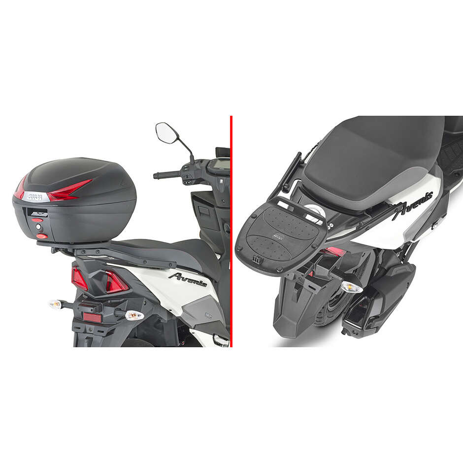 Attacco posteriore per bauletto Monolock Givi SR3124 Per SUZUKI Avenis 125 (23 > 24)