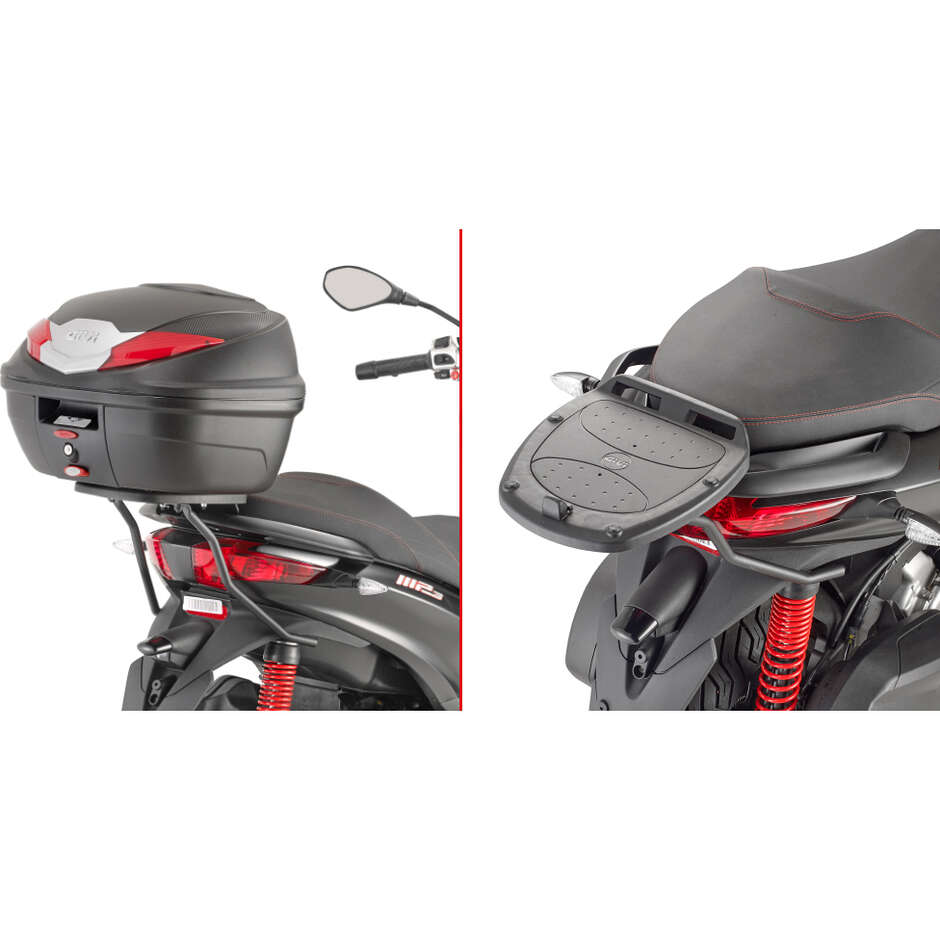 Attacco posteriore per bauletto Monolock Givi SR5600M Per PIAGGIO Mp3 Yourban 125-300 (11 > 18); Mp3 300 HPE (19 > 24)
