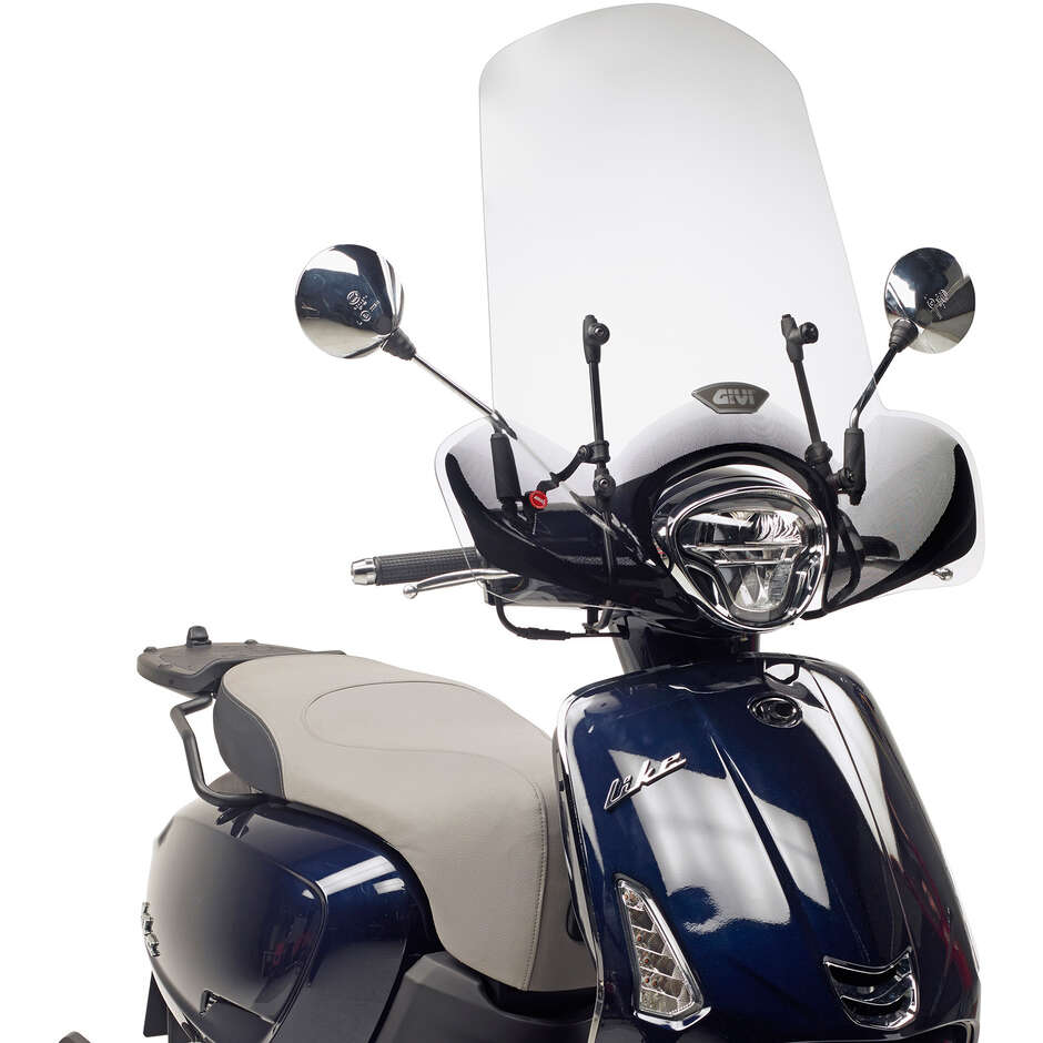 Attacco posteriore per bauletto Monolock Givi SR6109 Per KYMCO Like 50-125-150 (17 > 24); Like Sport 125 (22 > 24)