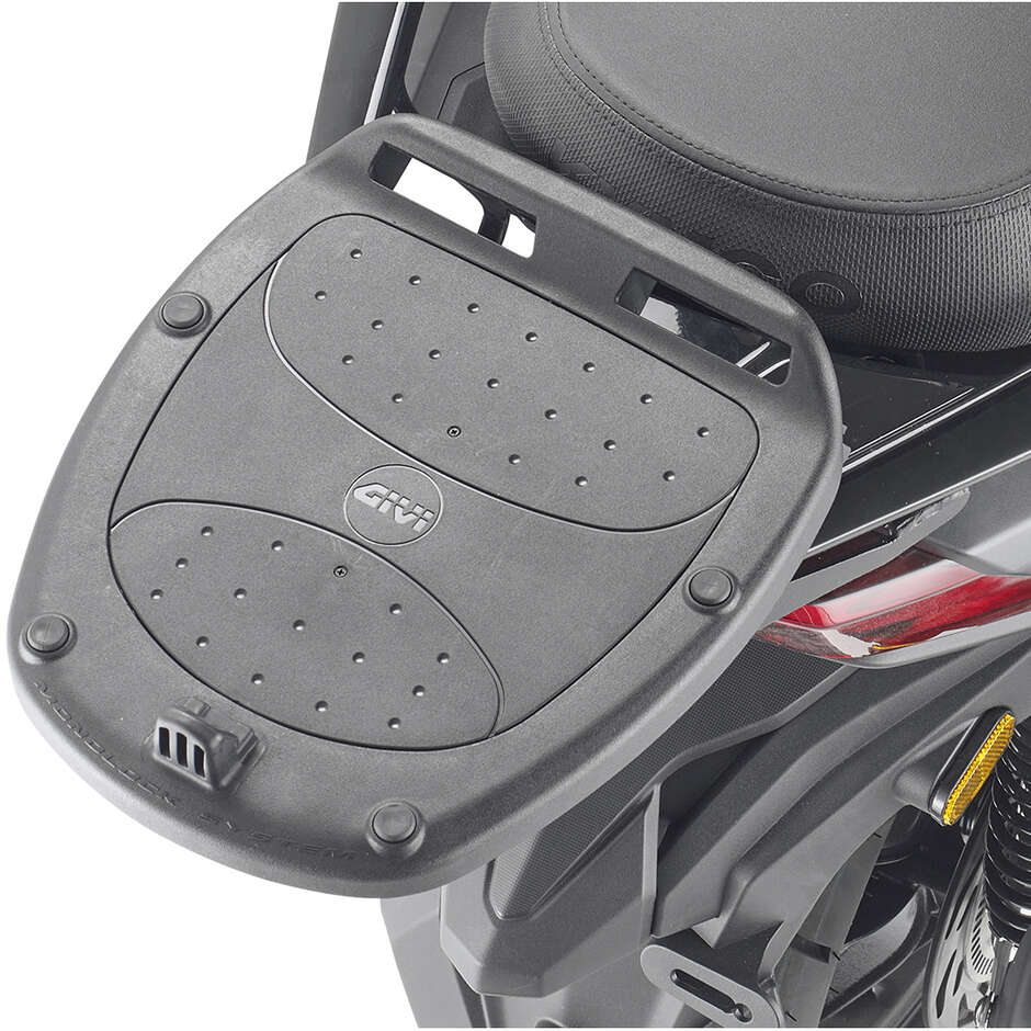 Attacco posteriore per bauletto Monolock Givi SR6121 Per KYMCO Dink R 125-150 Tunnel / Dink 125-150 Flat (23 > 24)