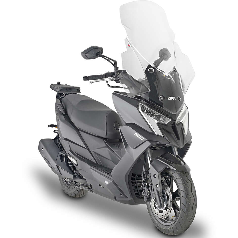 Attacco posteriore per bauletto Monolock Givi SR6121 Per KYMCO Dink R 125-150 Tunnel / Dink 125-150 Flat (23 > 24)