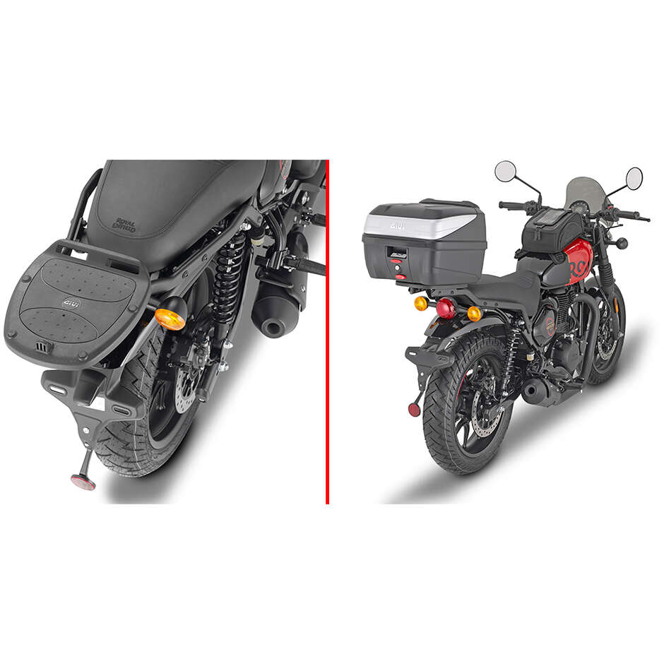 Attacco posteriore per bauletto Monolock Givi SR9056 Per ROYAL ENFIELD Hunter 350 (22 > 24)