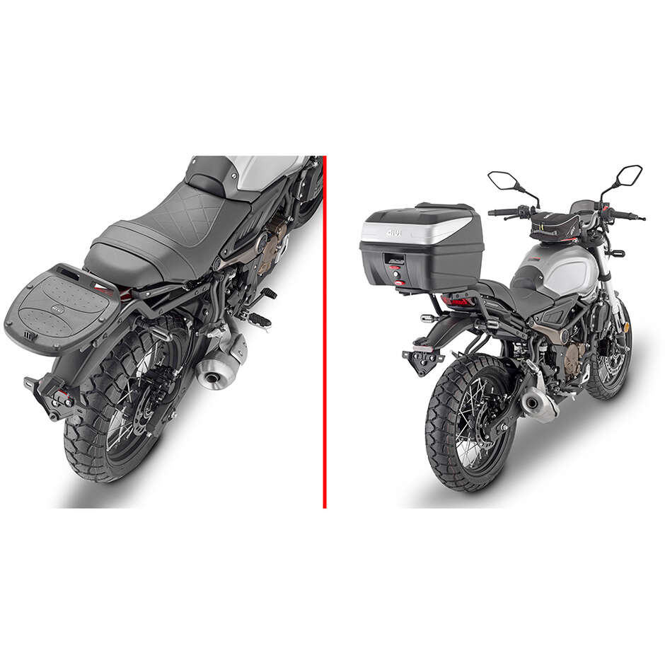 Attacco posteriore per bauletto Monolock Givi SR9254 Per VOGE Trofeo 300AC scrambler (22 > 24)